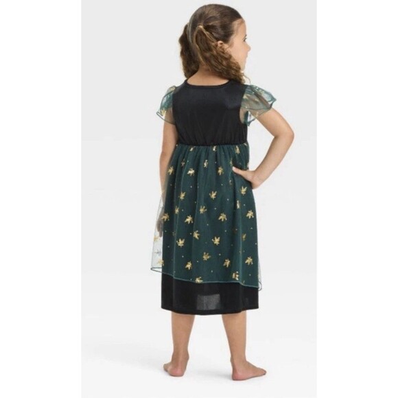 Wicked Elphaba Witch Dress Character Fantasy Girls Size 3T Movie Halloween - Picture 2 of 8